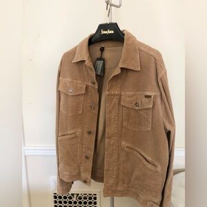 Brand new Tom Ford corduroy jacket in camel color